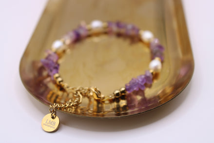 Bracelet améthyste